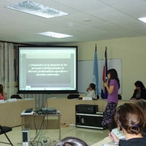 Taller sobre género, justicia y diversidad