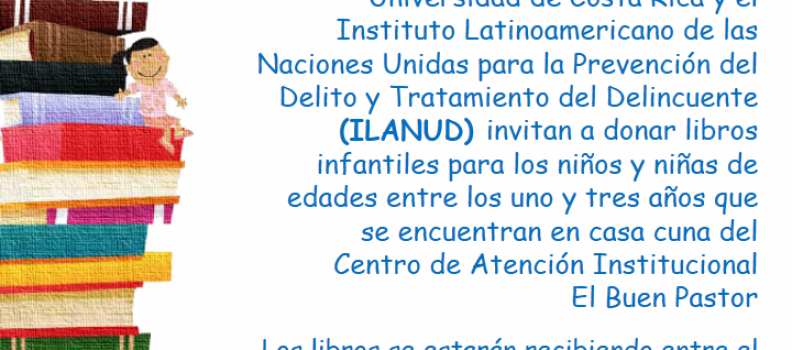 Regala un libro a la casa cuna del centro de atención institucional El Buen Pastor