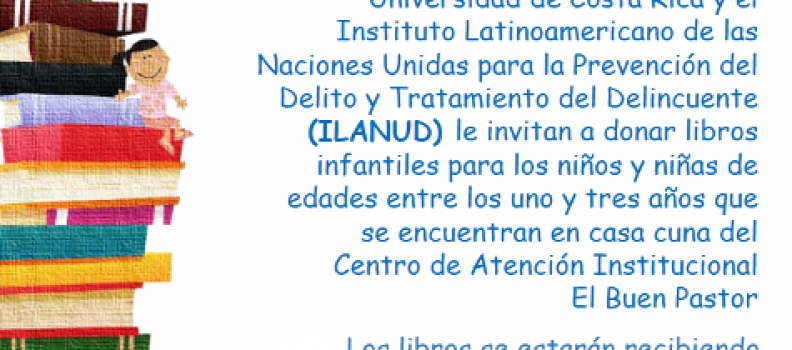 Regala un libro a la casa cuna del centro de atención institucional El Buen Pastor