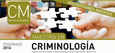 Maestría en Criminología de la Universidad Nacional del Litoral