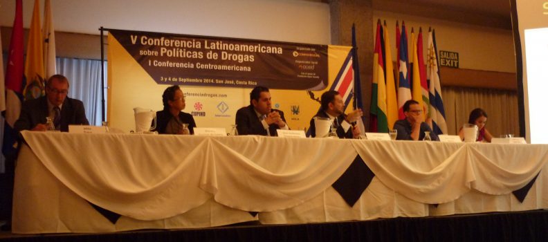 V Conferencia Latinoamericana y I Conferencia Centroamericana sobre Políticas de Drogas