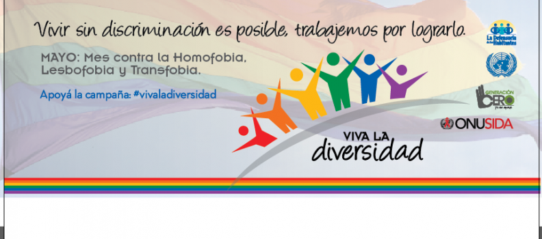 Campaña “Viva la diversidad” ONUSIDA/Defensoría